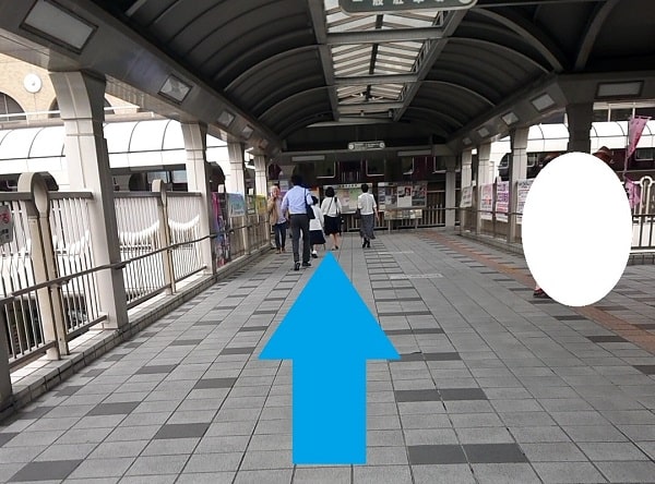 宝塚駅の通路